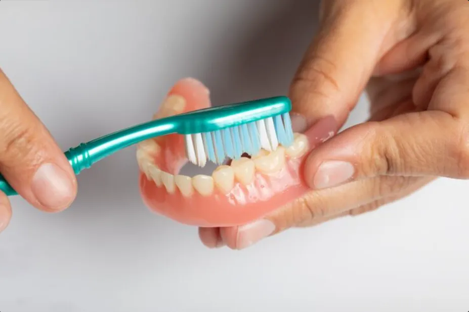 cleaning and maintaining your dentures